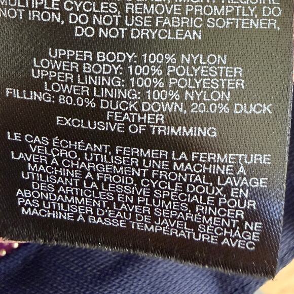 Columbia Omni-Tech Purple Down Hooded Jacket Women’s Medium - Picture 11 of 13